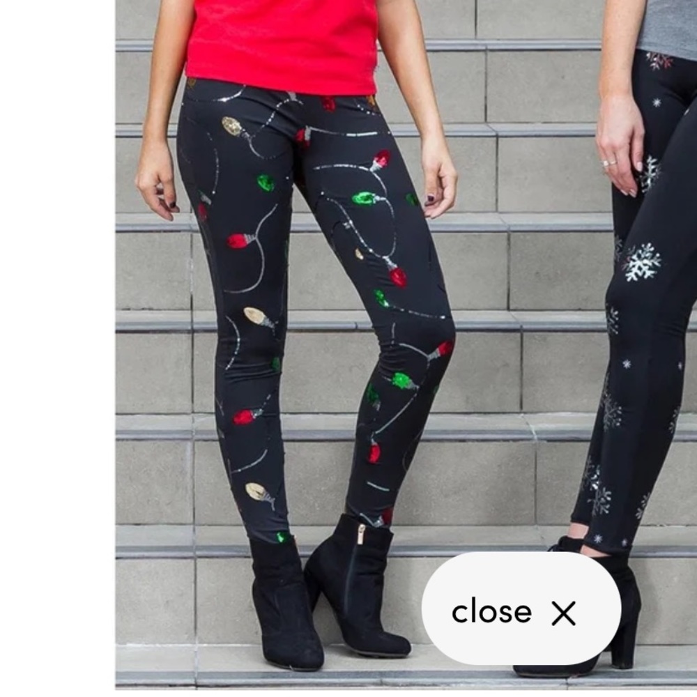 Tipsy Elves CHRISTMAS LIGHTS LEGGINGS